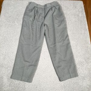Vintage Suburbans Women's Pants Woolite Made In USA 80s Gray 31x28 Size 16